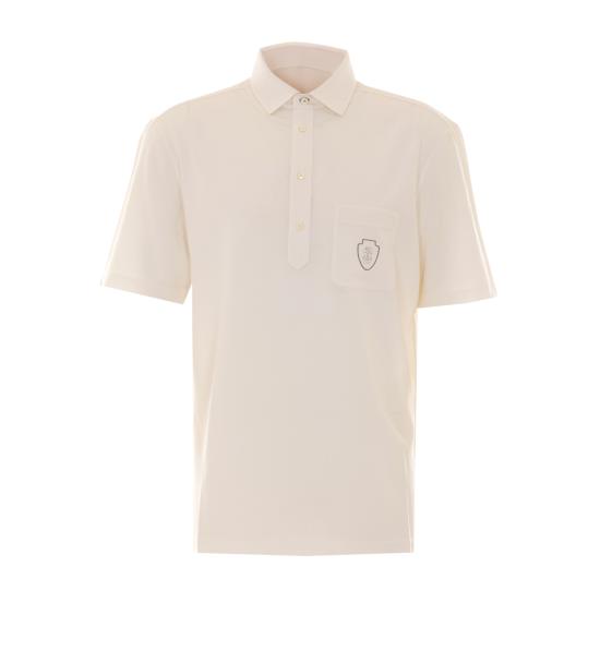 BRUNELLO CUCINELLI Men Polo Shirts MM6961301F CTL60 White