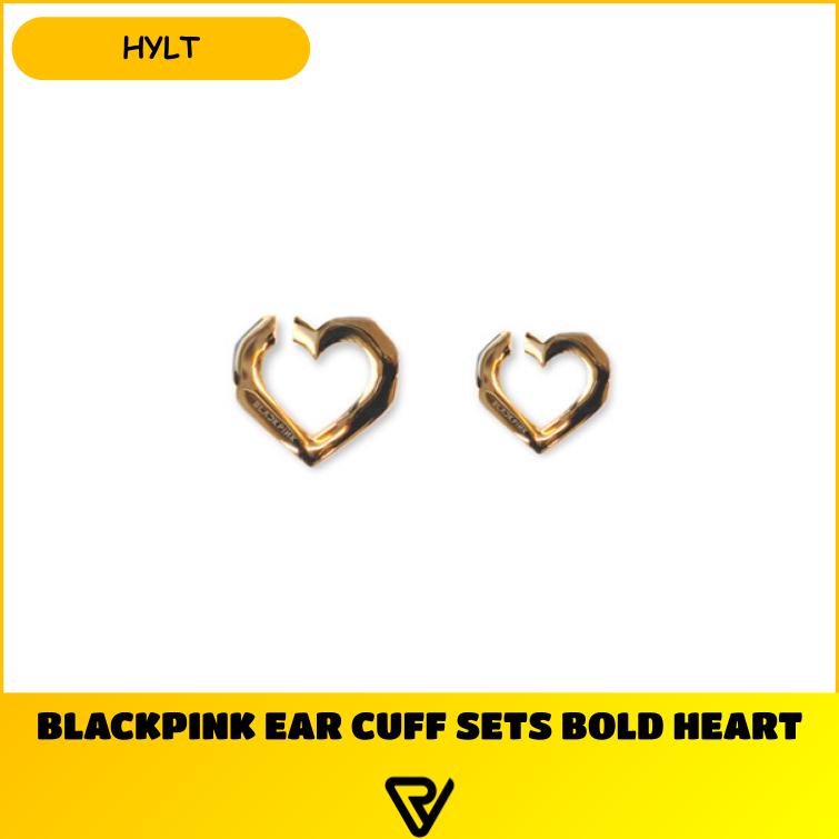 [公式品] [HYLT] BLACKPINK EAR CUFF SETS BOLD HEART 公式グッズ OFFICIAL MD