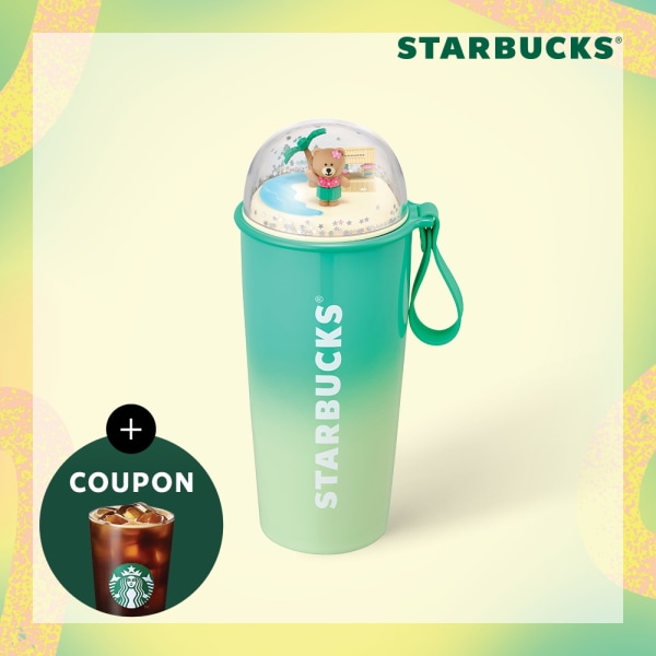 【Starbucks】 SS アロハ チャビドーム タンブラー 473ml スタバ韓国 (贈呈品なくなり次第予告なしで贈呈終了) 6,011円