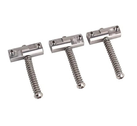 売切必至テレキャスター チタン製ブリッジサドル エレキギター カスタム 修理 改造パーツ チタンサドル チタンパーツ telecaster lhb353