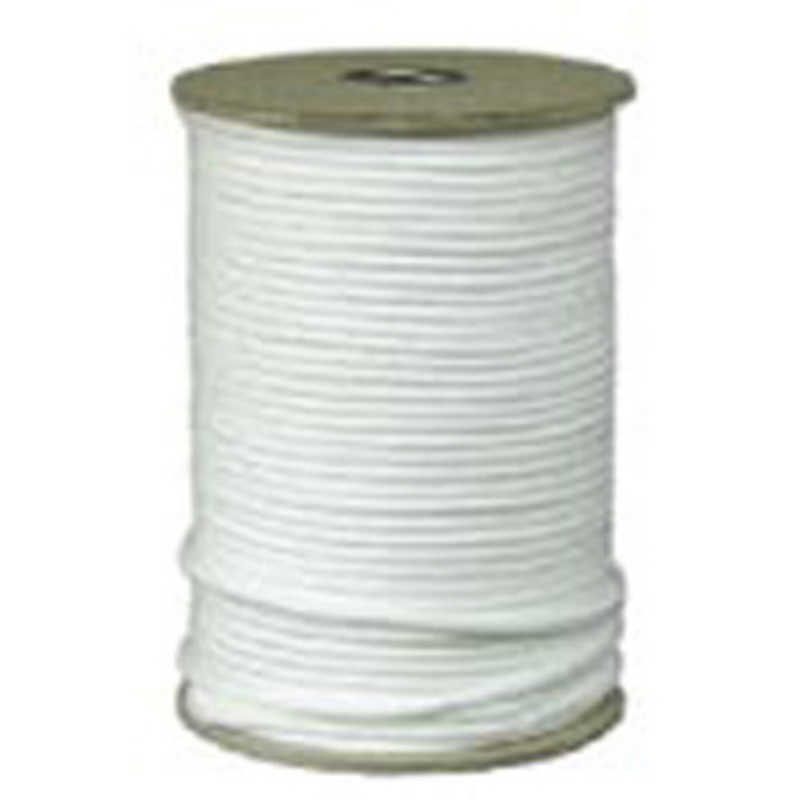 福井金属工芸　丸ひもポリエステル16打白Φ4mm 100m　NO.6504 5,808円