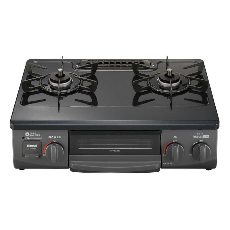 リンナイ　Rinnai　コンパクト56cmシリーズ ［約56cm(コンパクトタイプ) /プロパンガス /左強火］　RTE565PBKL