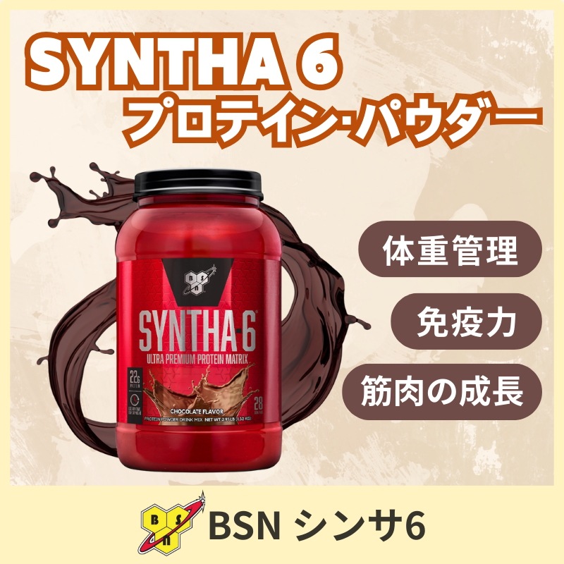 syntha 6 プロテインパウダードリンクミックス タンパク質 サプリメント チョコレート ミルクシェイク2.27kg / 筋肉増強 / 筋力強化 / ダイエットサポート / タンパク質補給