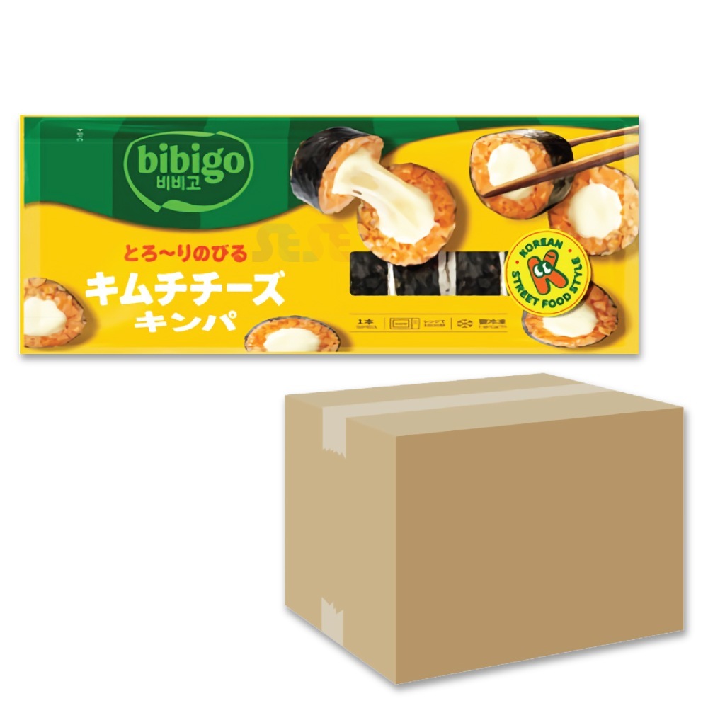 【冷凍】キムチ チーズ キンパ 18袋セット 250g / ビビゴ CJ 韓国料理 海苔巻き キムパブ ノリマキ ブルゴギ プルゴギ ツナ マヨ 5種具材 オリジナル