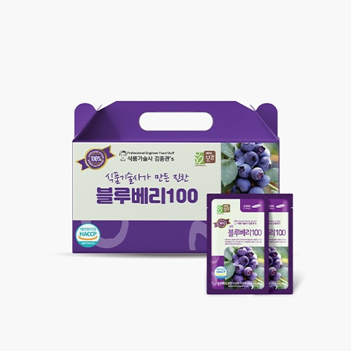 ネオファーム 食品技術士キム・ジョングァンのブルーベリー100 80ml 30個