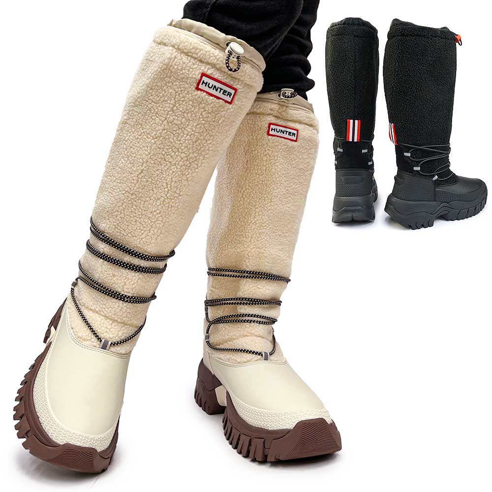 レディース 防水 ブーツ WANDERER TALL SHERPA SNOW BOOT WFT2204HER 防寒 防滑 スノーブーツ もこもこ