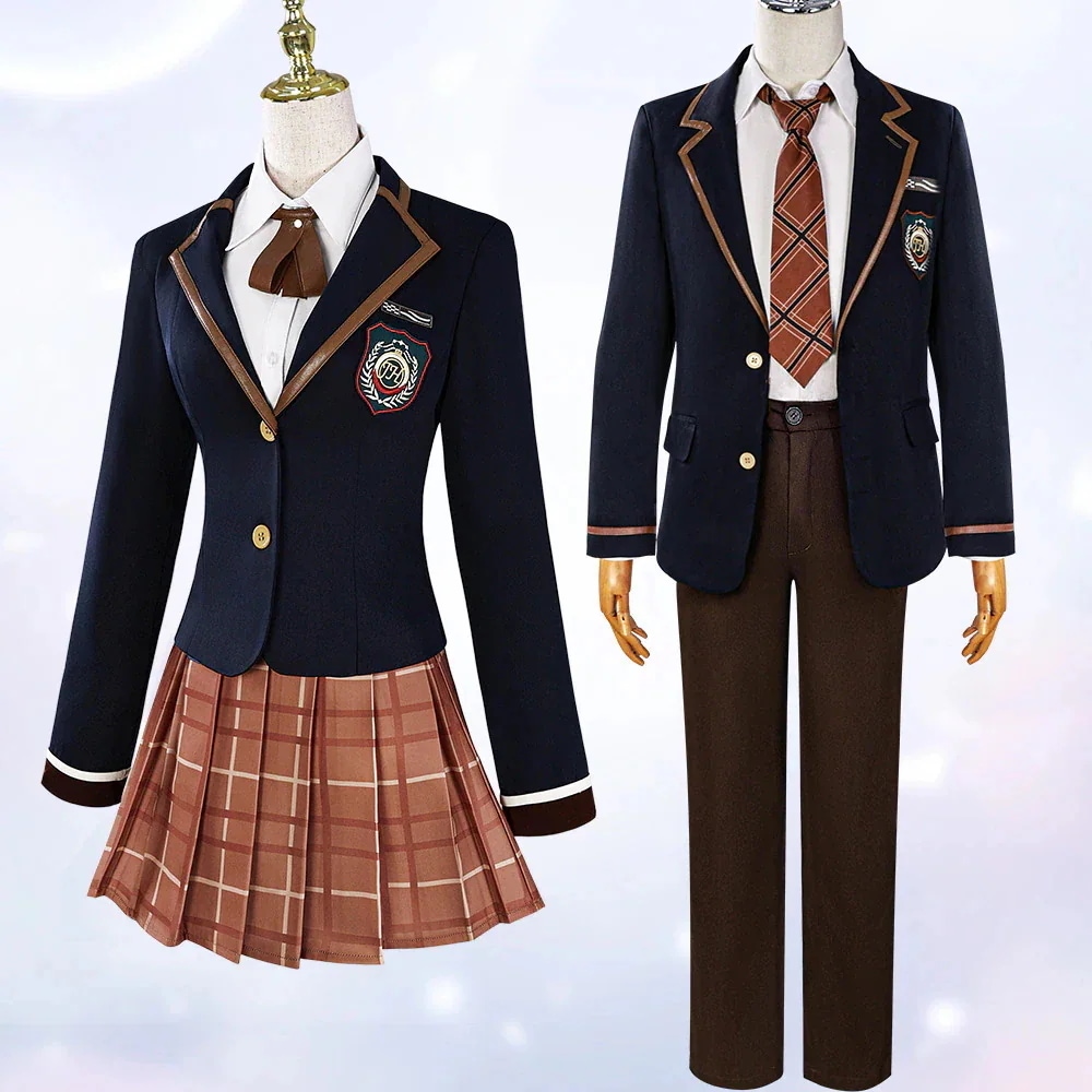 愛とディープスペーススーツcos Cosイブイブシェンxing学校制服の女性のユニフォームコスプレ服に戻る コスム一式