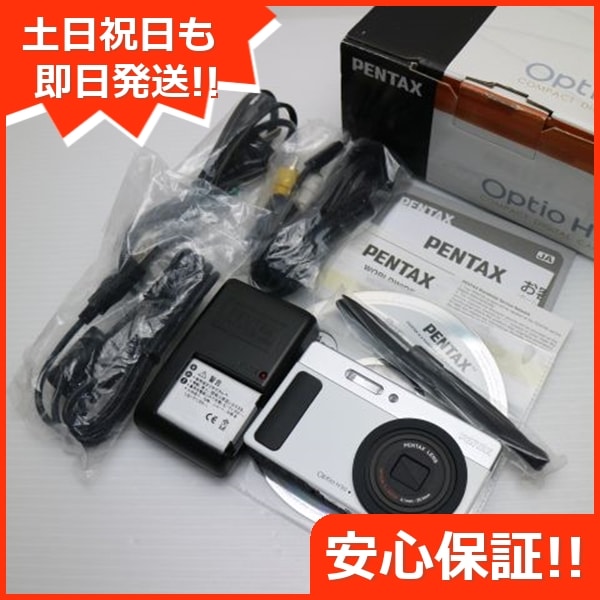 新品同様 Optio H90 セラミックホワイト PENTAX デジカメ 47
