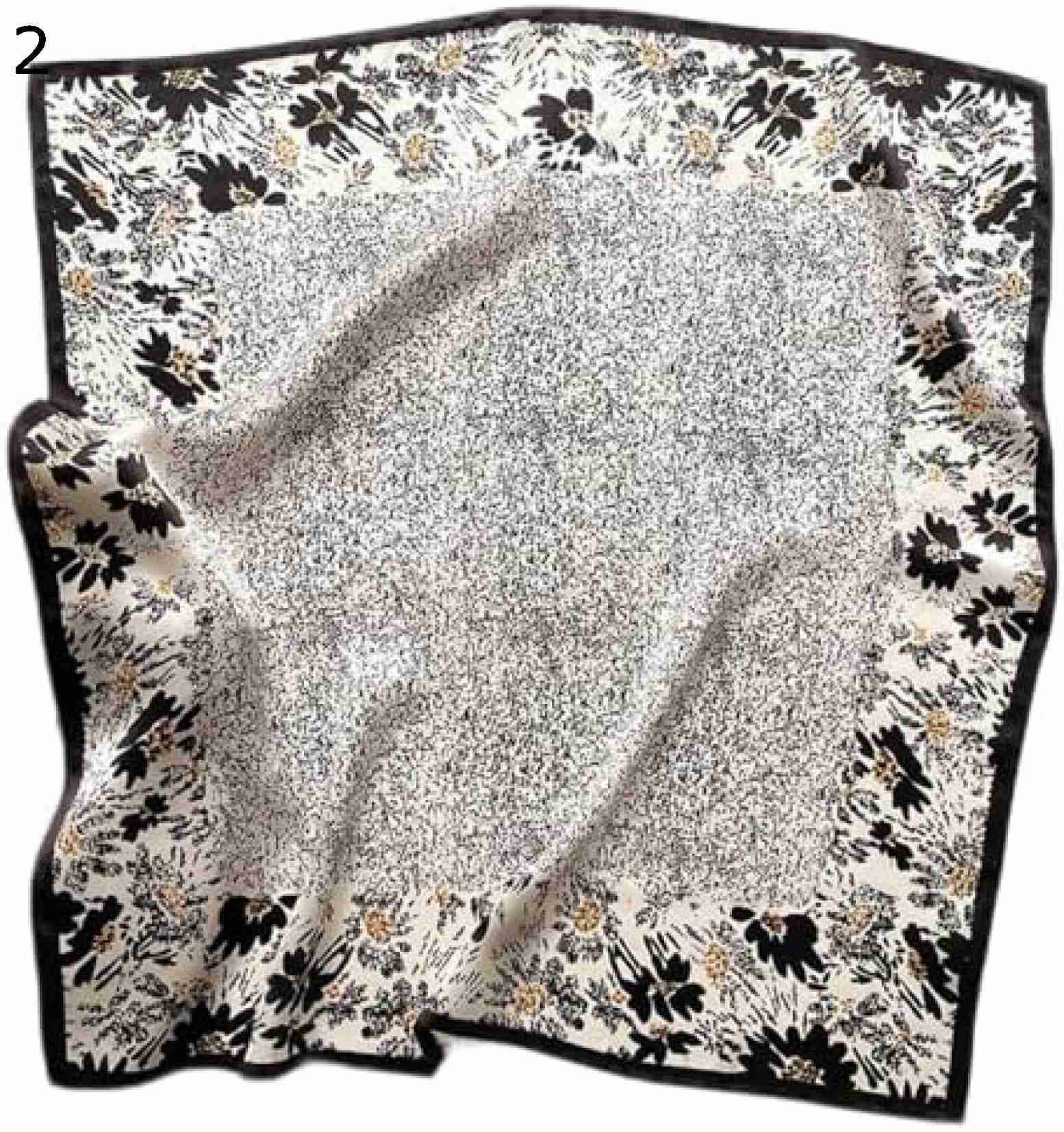 【20%OFFクーポン～】パターンプリントネックスカーフ スクエア スクエア スカーフ 洋風 スカーフ あったか 小さめ スカーフ