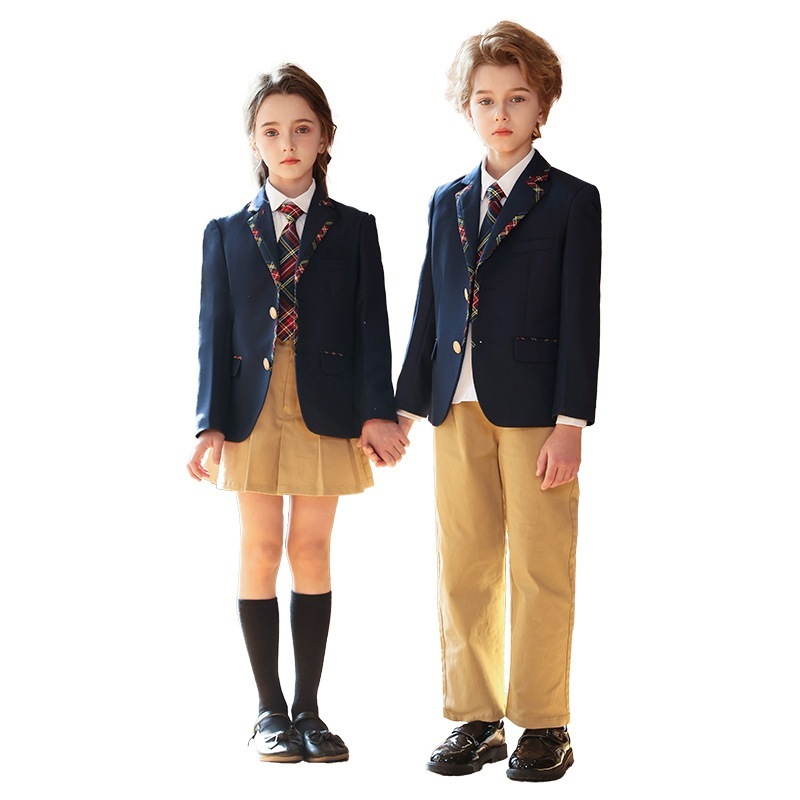 入学卒業シーズン風小学生制服スーツカレッジスタイルスーツ学生幼稚園制服