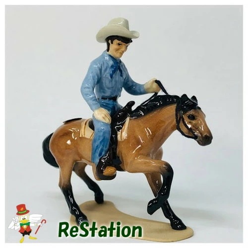 【中古】ヘイゲンリネカーカッティングホースに乗るカウボーイcowboy on cutting horse