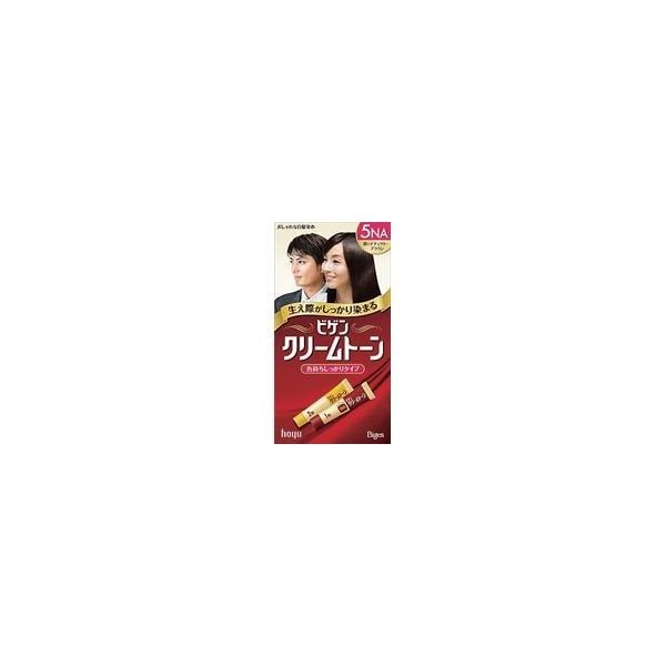10個セット/hoyu ホーユー Bigen ビゲンクリームトーン 5NA 深いナチュラリーブラウン