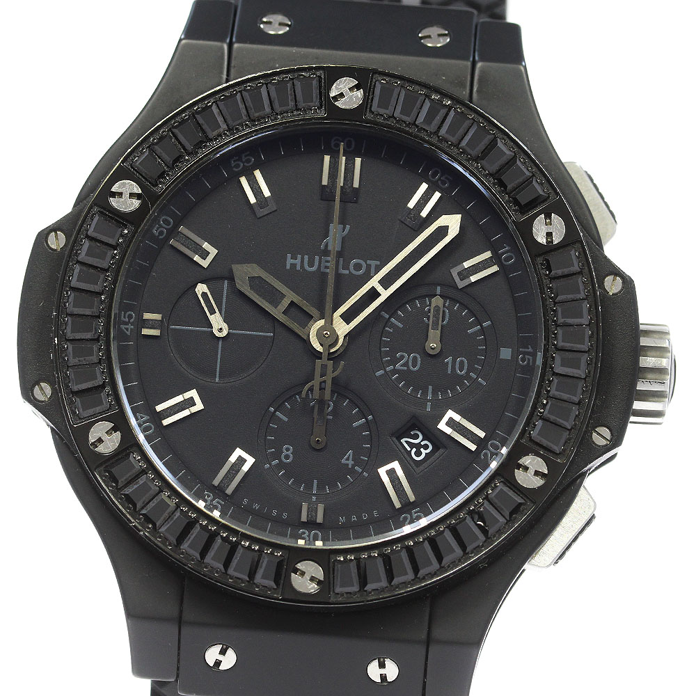 ウブロ HUBLOT 301.CK.1140.RX ビッグバン エボリューション アイスバン アフターダイヤベゼル 自動巻き メンズ 良品 保証書付き_847580【中古】