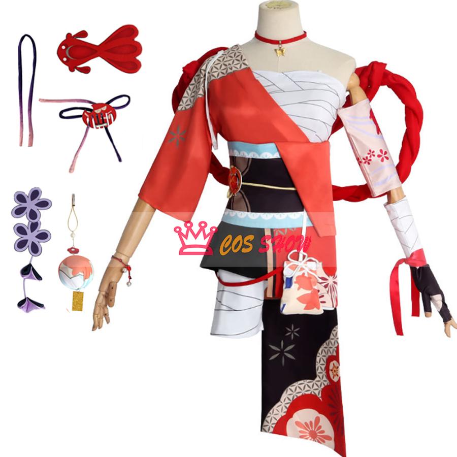 2025新品販売 原神 げんしん 稲妻 宵宮 よいみや コスプレ衣装 cosplay仮装 イベント ステージ服 舞台 ハロウィン クリスマス 学園祭