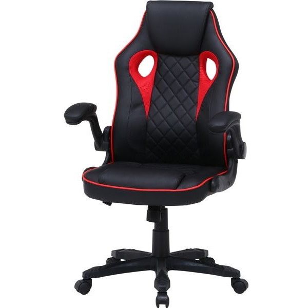 不二貿易 15506 ゲーミングチェア シグナル レッド メーカー直送