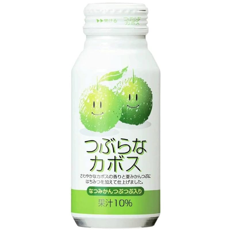 [3cs] JAフーズ大分 つぶらなカボス (190g×30本)×3箱