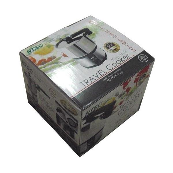 NTSC 海外対応 多用途調理器 自動電圧切替式 ミニ炊飯器 トラベルクッカー 容量1.3リットル ITC-AV500 MADE in CHINA