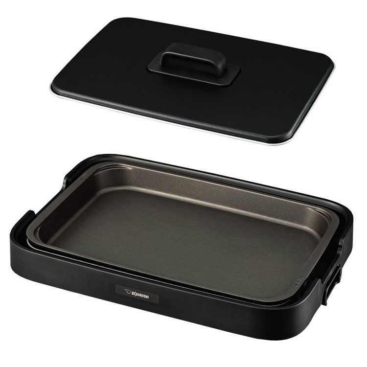 象印 ホットプレート ブラック EA-KA10-BA送料無料 象印 ホットプレート 深型プレート 深 メガ割 9,246円