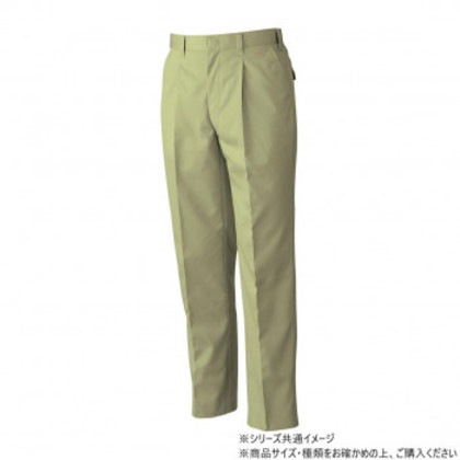 桑和 4449 ワンタックスラックス 70サイズ マスタード(92)