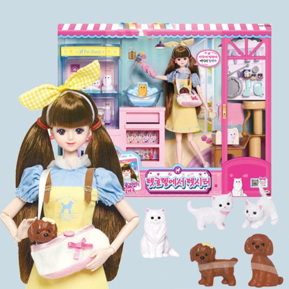 17ミミペットホテルでペットシッター女の子子供マネジメントミミ人形おもちゃ 4,563円