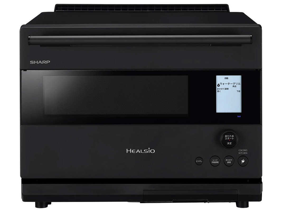 SHARP　シャープ　庫内容量30 L　スチームオーブンレンジ ヘルシオ AX-N1B-B [マットブラック] /【送料区分Mサイズ】