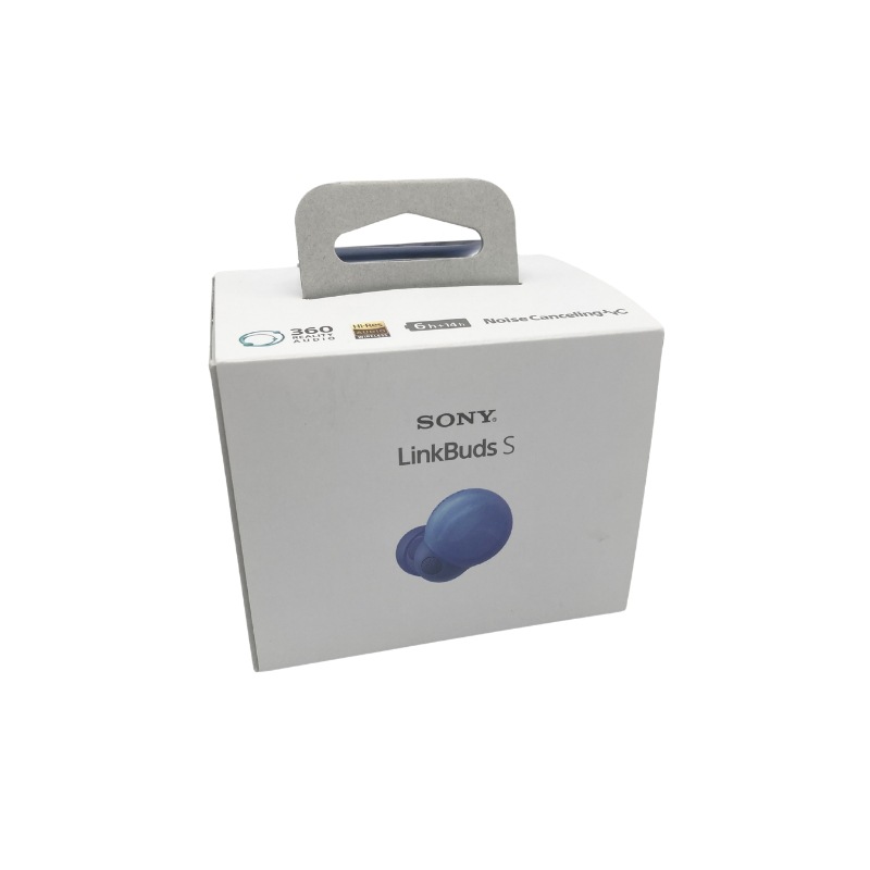 【中古 動作確認済】 SONY ワイヤレス ノイズキャンセリング ステレオ イヤホン LinkBuds アースブルー WF-LS900N LC