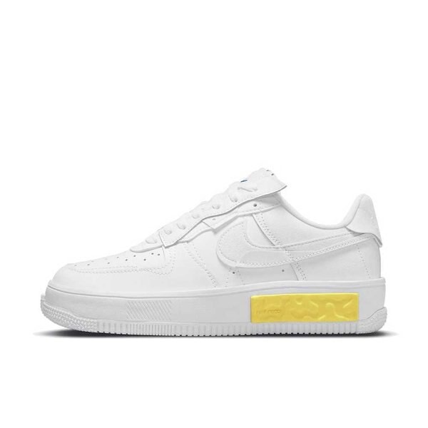 エア フォース 1 フォンタンカ ウィメンズ 22.5cm NIKE WMNS AIR FORCE 1 FONTANKA WHITE YELLOW DA7024-101