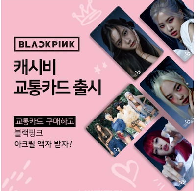BLACKPINK 2020年 交通カード イベント ジス アクリル額縁世界5点 BLACKPINK 2020年 交通カード イベント ジス アクリル額縁世界5点