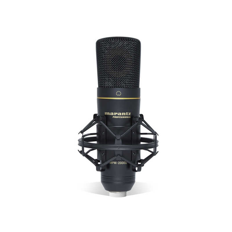 MARANTZPRO　DAWレコーディング/スマホアプリ用USBマイクロホン marantz PROFESSIONAL　MPM-2000UJ
