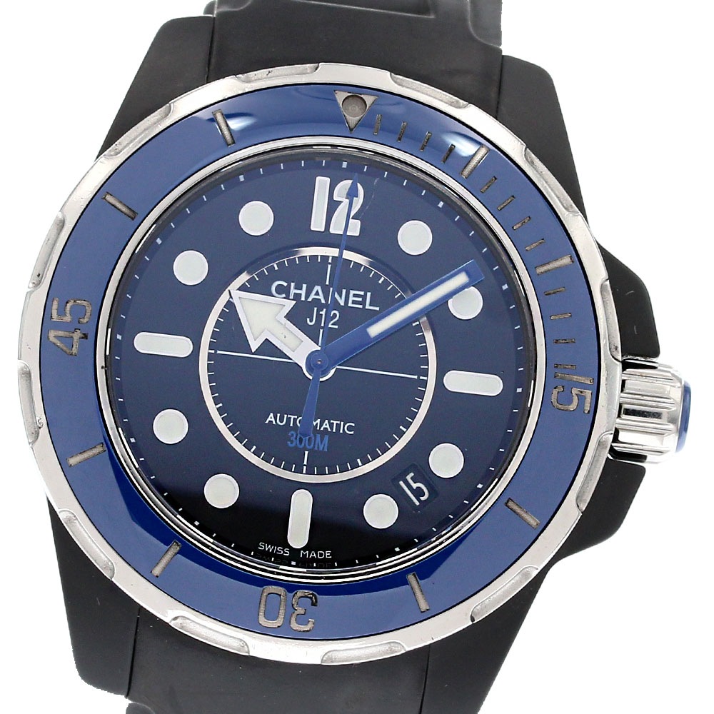 シャネル CHANEL H2561 J12 マリーン38 デイト 自動巻き メンズ _839514【中古】