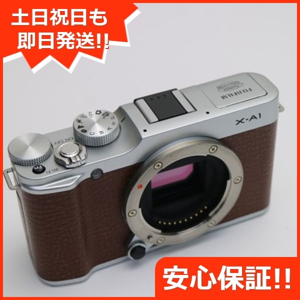 美品 FUJIFILM X-A1 ブラウン ミラーレス一眼 34