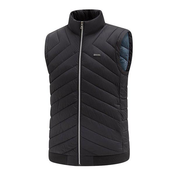 男性ウェロン登山パッド入りベスト 冬の保温 フィルパワー 裾絞り 2174VK589M