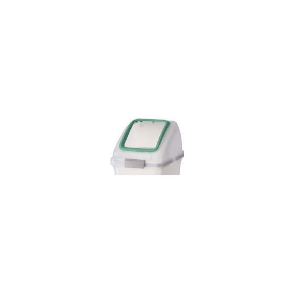 YW-453L-OP1-G 緑 屋内用屑入れ リサイクルトラッシュ SKL-70用 角穴蓋 メーカー直送