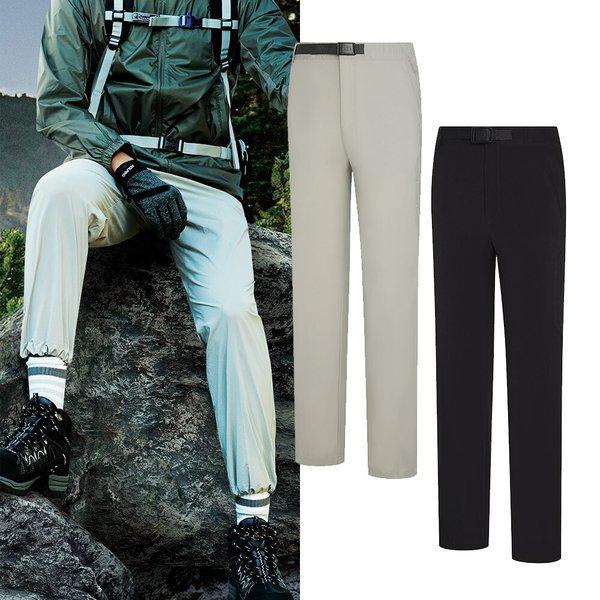 メンズスプリングストレッチ裾ストリングパンツジャーク（CL）（メンズ）KTP9129M