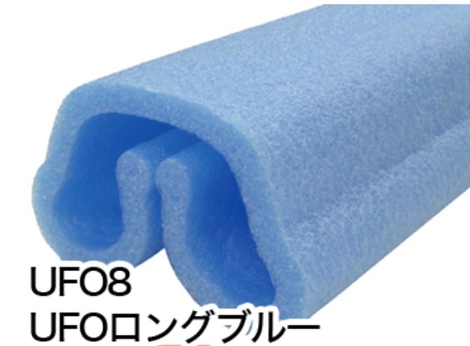 エムエフ UFO ロングブルー 2000L50本セット有効幅100180mm 長さ2000mm 養生カバー 柱養生 玄関まわり 縦地 開口部 養生 ユーフォーK