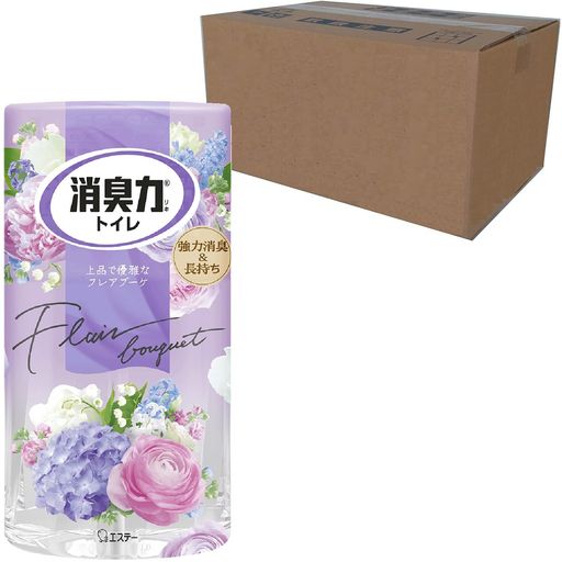 消臭力 [オフィス ビジネスに ケース販売] トイレ用 置き型 フレアブーケ 400mL×18個 トイレの消臭力 トイレ 置くだけ 消臭剤 消臭 芳香剤