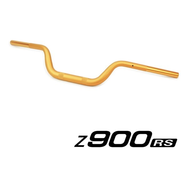 アルミテーパーハンドルバー ミディアム Z9RS ゴールド HB4ERS-GD