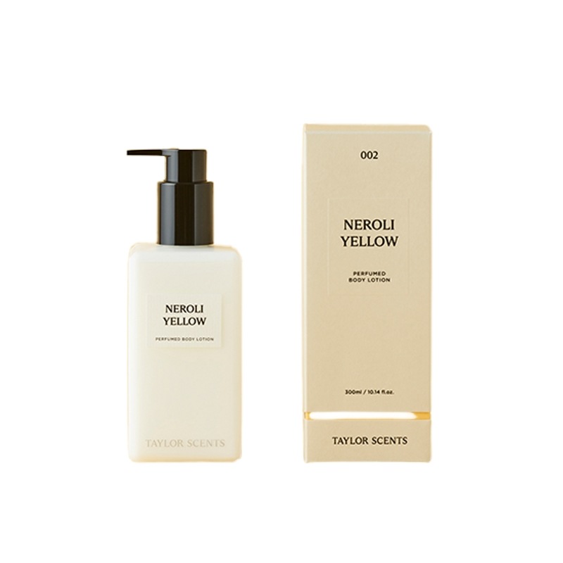 テイラーセンツパフュームドボディローションネロリーイエロー300ml