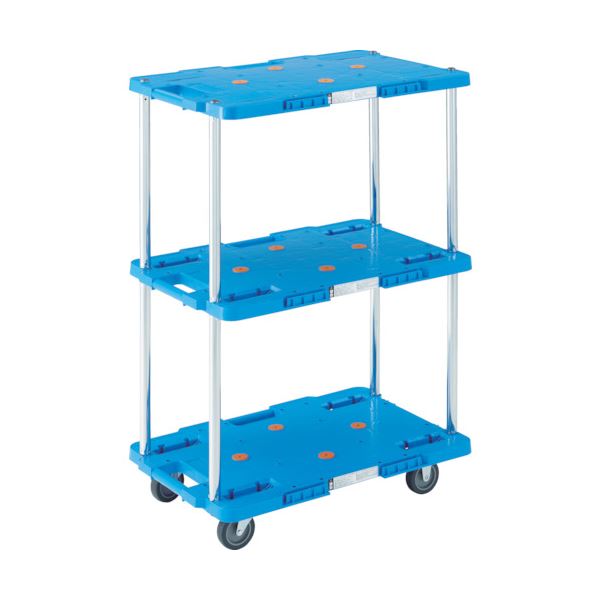 TRUSCOルートバン 3段式 400x600 緑 MPB-603-GN 1台 組立式