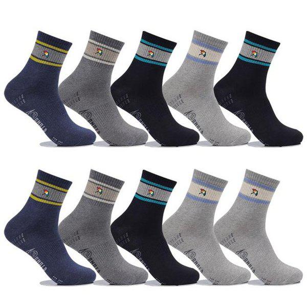 アーノルドパーマーねじれ防止メンズカジュアルソックス ミドル丈 10足 MSP001 コットンソックス 4,359円