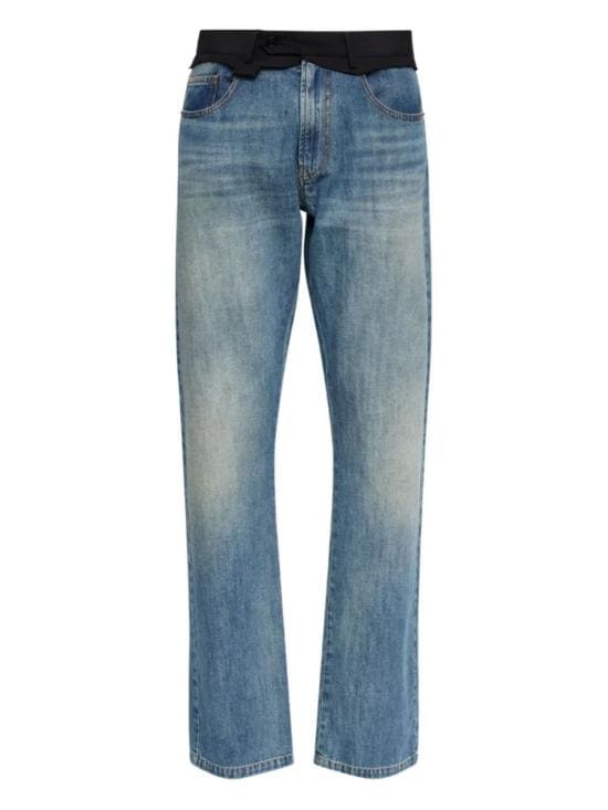MM6 MAISON MARGIELA Men Denim Pants SH0LA0032 M30055961 Light denim