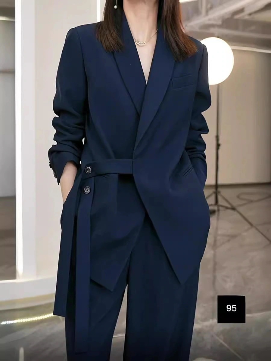 新製品 2024 制服セット 2点セット春夏 春夏 春 パンツドレス （スーツ+パンツ） パンツスーツ ジャケット おしゃれ きれいめ 大人 フォマール 体型 夏 フォーマル セットアップ レディース