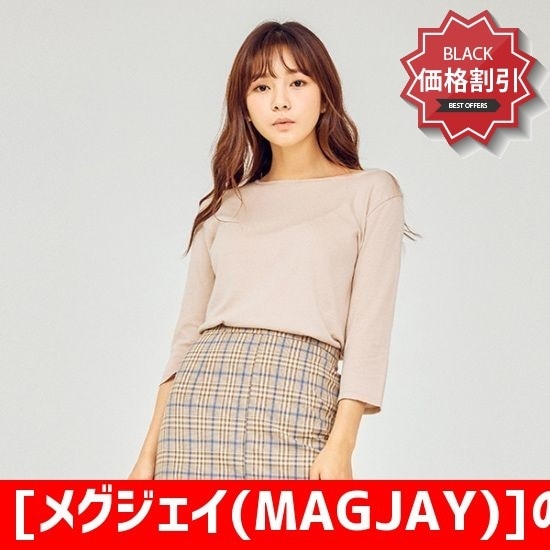 [メグジェイ(MAGJAY)]の後の開けたことニート(J11PNT109) カラーニット/ニット/セーター/韓国ファッション