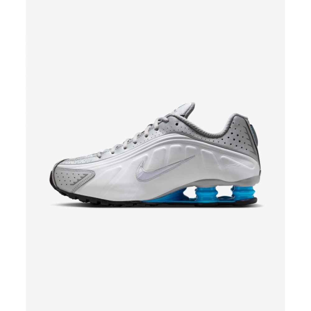 ナイキシャークス R4 M-メタリックシルバー:ホワイト:ブルーラグーン/HQ1988-005