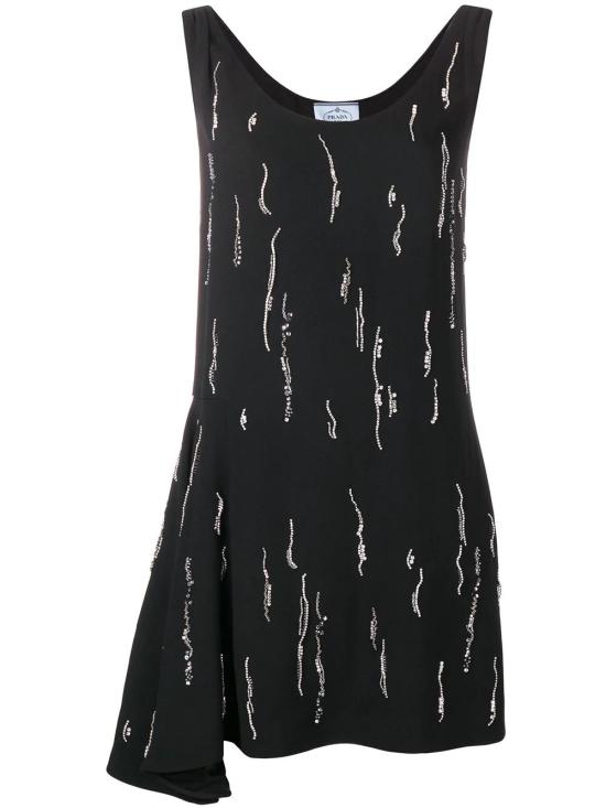 PRADA Women Mid Skirts P36U3RS1821R15 F0002 BLACK