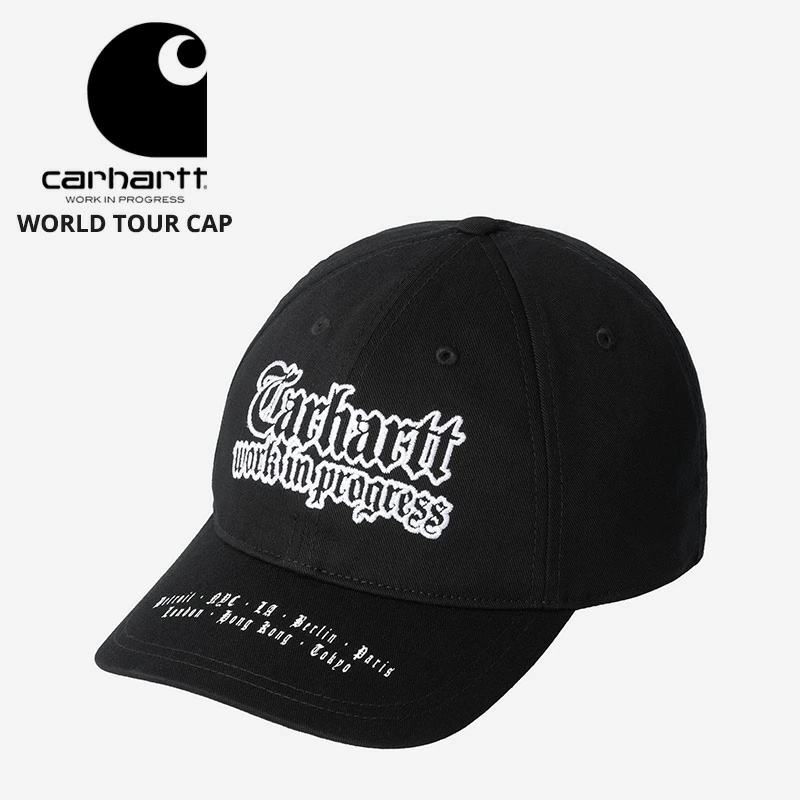 カーハート ダブリューアイピー メンズ キャップ レディース 帽子 Carhartt WIP ワールドツアーキャップ WORLD TOUR CAP I036341