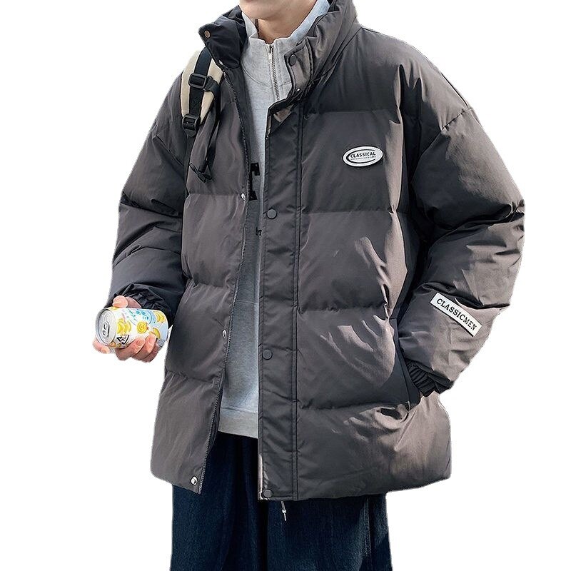 冬の綿入れ男性厚手の綿入れコート流保温ゆったりINSパン綿入れ