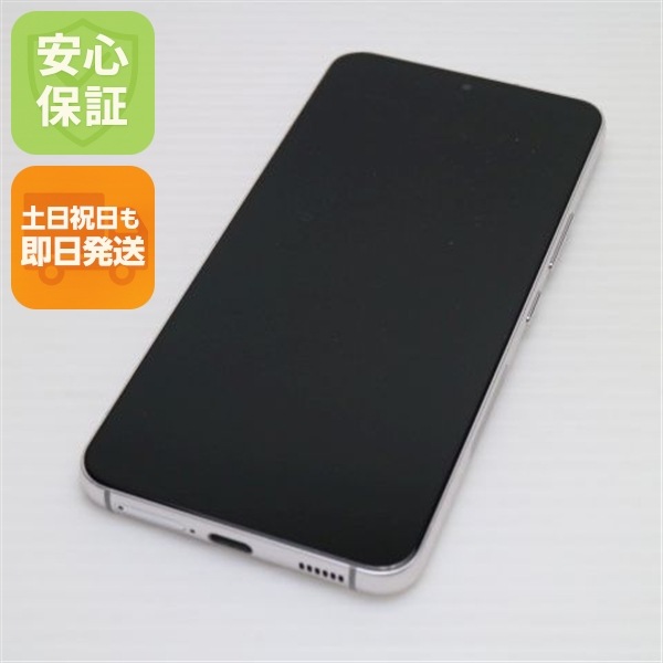 新品同様 Galaxy S22 SC-51C ファントムホワイト スマホ 白ロム 中古 土日祝発送OK 89