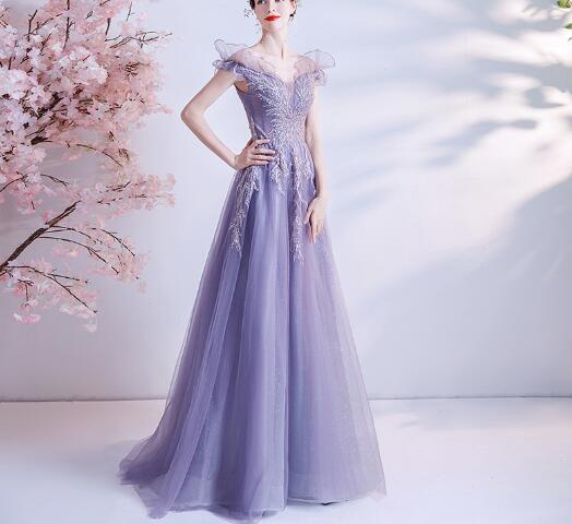 ロングドレス　カラードレス　オフショルダー　結婚式　パーティー　演出　ウェディング　披露宴　大きいサイズ