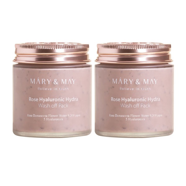 マリエンメイ ビーガン ローズ ヒアルロニック ハイドラウォッシュ オフパック 125g 1+1